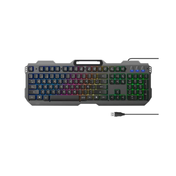 AR-KB065  USB-A gaming keyboard with Rainbow Backlight