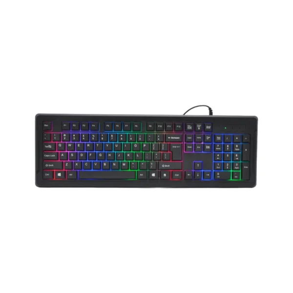 AR-KB1002  USB-A gaming keyboard with Rainbow Backlight